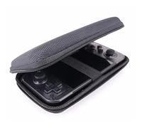 Funda protectora negra de viaje portátil compatible con RG280M RG350M RG351M Consolas de juegos Controlador de juegos Accesorios