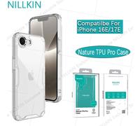 Funda Protectora Nillkin Nature TPU Pro para iPhone 17E/iPhone 16E, Anti-caídas, con Airbag, Transparente White
