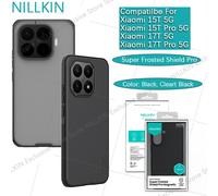 Funda protectora Nillkin Super Frosted Shield Pro con airbag anticaídas, carcasa rígida de plástico para Xiaomi 17T Pro/15T Pro/15T For Xiaomi 15T Pro
