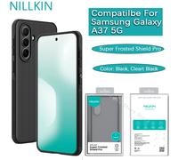 Funda protectora Nillkin Super Frosted Shield Pro de plástico rígido con airbag para Samsung Galaxy A37 5G A57 Cleart black