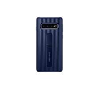 Funda Protectora Original Samsung Galaxy S10 Slim Texturizada con Soporte - Azul