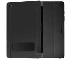 Funda protectora OtterBox React Folio para Samsung Galaxy Tab A9+ Soporte integrado, Perfil delgado, Parte trasera transparente