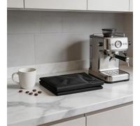 Funda protectora Oxford 420D para cafetera, resistente al agua, a prueba de polvo, para máquina de café espresso, 40 x 40 x 40 cm, color negro
