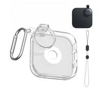 Funda Protectora para Anker Soundcore Work: Carcasa de policarbonato Transparente a Prueba de Golpes con Correa para la muñeca y mosquetón, Resistente al Polvo y de fácil Limpieza