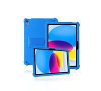 Funda protectora para Apple iPad de 11 pulgadas 2025, nueva tableta A16, funda de silicona suave agradable a la piel para Apple iPad 2025 (azul)