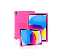 Funda protectora para Apple iPad de 11 pulgadas 2025, nueva tableta A16, funda de silicona suave agradable a la piel para Apple iPad 2025 (rosa)