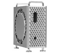 Funda protectora para Apple Mac Mini M4/Pro Cooling and Drop Protection Defense Support Host Chassis plateado
