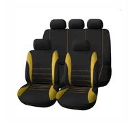 Funda Protectora para Asiento De Coche Accesorios Interiores para Dodge para Challenger para Nitro para Ram para 1500 Juegos Fundas Fundas Asiento Coche(Amarillo)