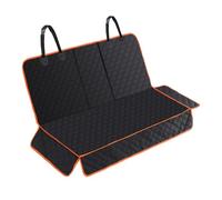 Funda Protectora para Asiento Delantero De Coche para Perros para Renault Megane E-Tech 2022 2023 2024, Funda Perros Coche Cubierta de Asiento Antiarrañazos,B/Black and Orange