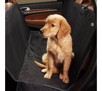 Funda Protectora para Asiento Trasero de Coche o SUV, Impermeable, Resistente a los arañazos, Antideslizante, Duradera, Protege contra la Suciedad y la Piel de Mascotas, Negro