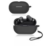 Funda protectora para auriculares Beats Solo Buds, funda de silicona suave con impermeable, a prueba de golpes y resistente a los arañazos, ideal para la protección diaria, color negro