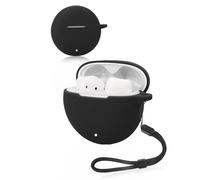 Funda protectora para auriculares Honor Choice X7e, HONOR LCHSE X7e Funda de silicona suave con impermeable, a prueba de golpes y resistente a los arañazos, ideal para protección diaria, color negro