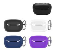 Funda protectora para auriculares JBL Endurance Race 2, funda protectora de silicona, color liso, a prueba de polvo, color morado