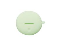 Funda protectora para auriculares OPPO Enco Clip2, a prueba de golpes y polvo, funda de silicona suave con gancho (verde matcha)