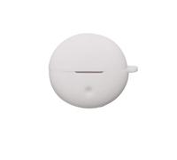 Funda protectora para auriculares OPPO Enco Clip2, a prueba de golpes y polvo, funda de silicona suave con gancho (gris)