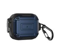 Funda protectora para auriculares para 2 personas con clip seguro y llaveros a prueba de golpes