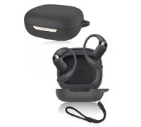 Funda protectora para auriculares SHOKZ OpenFit 2 T920, funda de silicona suave para SHOKZ OpenFit2 con impermeable, a prueba de golpes y resistente a los arañazos, color negro