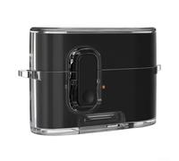 Funda protectora para auriculares Sony WF-1000XM6 con soporte de bloqueo, carcasa rígida de ABS para un almacenamiento seguro, protección contra arañazos y caídas, bolsa de viaje compacta (negro)