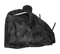 Funda Protectora para Bicicleta Eléctrica y Ciclomotor, Oxford Negra | Uso Exterior en Aparcamiento Diario, Almacenamiento Portátil, Ayuda a Mantener el Asiento Seco y Reduce Lavados