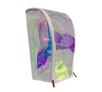 Funda protectora para bolsa de golf, protección contra la lluvia, para carritos de golf, bolsa de golf, color blanco, doble tirón