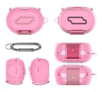 Funda protectora para Bose QuietComfort-Earbuds Funda protectora a prueba de golpes (rosa transparente)
