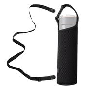 Funda protectora para botella de agua, protectora con correa, soporte portátil para bebidas, leche de jugo, funda aislante resistente para viajes, deportes y actividades al aire libre, 12.2 x