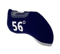 Funda protectora para cabeza de palo de golf, color azul marino