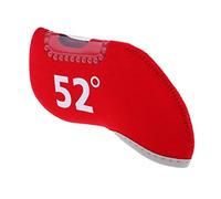 Funda protectora para cabeza de palo de golf, color rojo