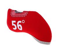 Funda protectora para cabeza de palo de golf, color rojo