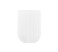 Funda protectora para cafetera Breville Bambino Plus, almohadilla superior a prueba de polvo en blanco y negro, alfombrilla protectora de ajuste personalizado para accesorios de cafetera (blanco)