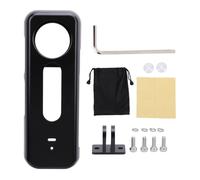 Funda Protectora para Cámara con Kit de Cubierta de Protectores de Lente de Aleación de Aluminio para X4, Protección contra Caídas, Disipación de Calor, Base de Montaje para