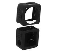 Funda Protectora para cámara de acción Funda Protectora de Silicona Tipo Dividido Carcasa antiarañazos a Prueba de Golpes para Action 2 Durable Ligero Fácil de Transportar (Versión de duración de la