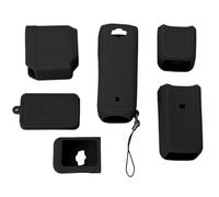 Funda Protectora para Cámara de Bolsillo, Funda Extraíble de Silicona Suave para Cámara Digital, 7 Uds., para Uso en Exteriores Pocket 3 (Black)