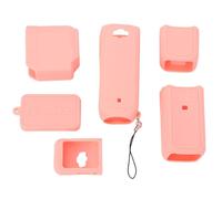 Funda Protectora para Cámara de Bolsillo, Funda Extraíble de Silicona Suave para Cámara Digital, 7 Uds., para Uso en Exteriores Pocket 3 (Rosado)