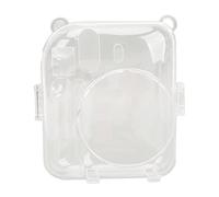 Funda Protectora para Cámara Instantánea Mini12, Carcasa de PC Transparente Portátil con Correa de Hombro Ajustable para Cámara Mini12