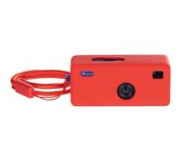 Funda protectora para cámara Kodak Charmera a prueba de polvo, resistente a los golpes y a las caídas, funda de protección con cordón, Red, Color liso