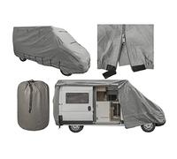 Funda protectora para caravana, 615 x 210 x 227 cm, compatible con Fiat Ducato 600 X250 X290 - Acceso al autobús de camping a través de la puerta corredera lateral