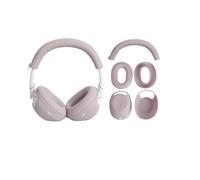 Funda Protectora para Carcasa de Auriculares Adecuada para Sony WH-1000XM6, Tapa para Auriculares, Marco de Haz, Almohadillas, Cojín, Funda Suave para Auriculares (Rose Grey)