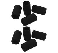 Funda Protectora para Cartucho de Co2 Espuma Negra, 8 Piezas | Ajuste Ceñido, Textura Antideslizante, Ayuda Frente a Condensación y Golpes, Uso Doméstico en Cocina