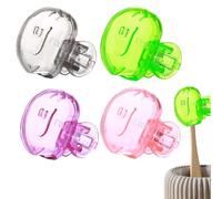 Funda protectora para cepillo de dientes, funda para cepillo de dientes, portátil, 4 paquetes para viajes, camping, baño, escuela, etc, Gris, Verde, Púrpura, Rosa, Ver descripción, Ver descripción