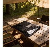 Funda protectora para chimenea exterior Oxford 210D, impermeable, a prueba de polvo con cordón ajustable, se adapta a la mayoría de chimeneas de patio de 24D x 48 pulgadas de alto