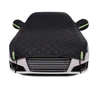 Funda Protectora para Coche Compatible con Fia-t 124 Spider 1966-1985 Cabriolet | Media Cubierta Gruesa para Exteriores, Transpirable Y Resistente Al Sol. QiuShuiDr