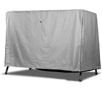 Funda protectora para columpio | 220 x 160 x 150 cm | Poliéster tejido Oxford 600D, color: gris