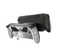 Funda protectora para consola ROG Xbox Ally/X de TPU con soporte, a prueba de golpes, antiarañazos, transparente, protección completa