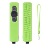 Funda protectora para control remoto Logitech Spotlight, de silicona, antideslizante, a prueba de golpes, para giro de páginas, para mando a distancia Logitech Spotlight, color verde fluorescente