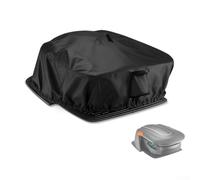 Funda protectora para cortacésped robótica, impermeable, tela Oxford 210D, con cordón y asa para almacenamiento al aire libre, lluvia, nieve, sol, polvo, excrementos de pájaros, 78 x 56 x 36 cm (600D)