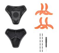 Funda protectora para DJI Avata 2 Paddle Organizer Propeller Funda protectora para drones Hélices Accesorios, Organizador + hélice naranja, Unisex