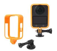 Funda protectora para DJI OSMO 360, bisel de jaula de cámara de plástico con adaptador de montaje, carcasa de protección para cámara panorámica OSMO360 (naranja, versión básica)