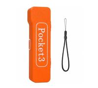 Funda protectora para DJI Osmo Pocket 3, funda a prueba de golpes con diseño abatible y almacenamiento magnético, carcasa antiarañazos para accesorios de cámara cardán, Naranja largo, Talla única