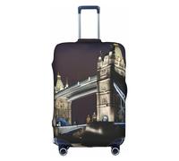 Funda protectora para equipaje con diseño de Tower Bridge in London, funda protectora para equipaje, White, XL